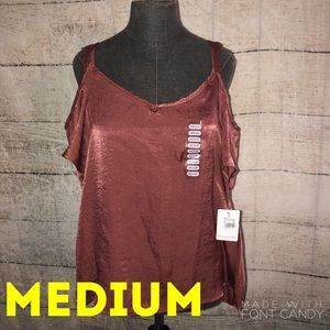 Cold Shoulder Top By SOULCAKE
